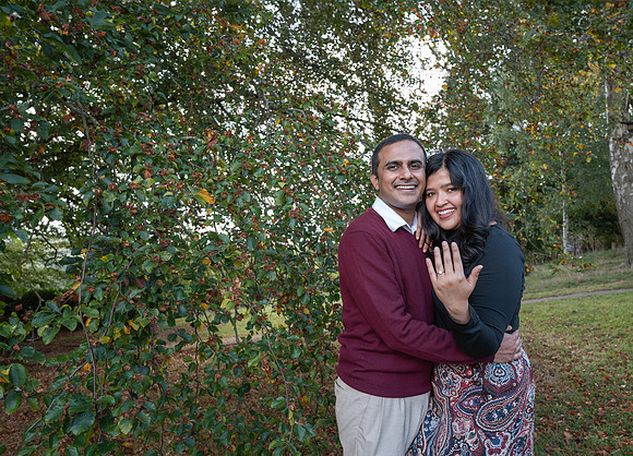 61. Amit & Ishita proposal at Alexandra Park view point. Bath. Beata Cosgrove Photography