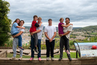 Family photo shoot. Alexandra Park view point. Bath Beata Cosgrove Photography