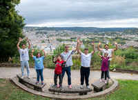 Family photo shoot. Alexandra Park view point. Bath Beata Cosgrove Photography