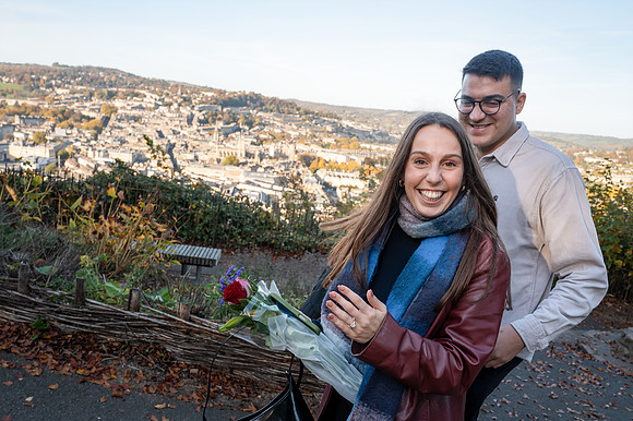 Bath Proposal. Alexandra Park. Beata Cosgrove Photography