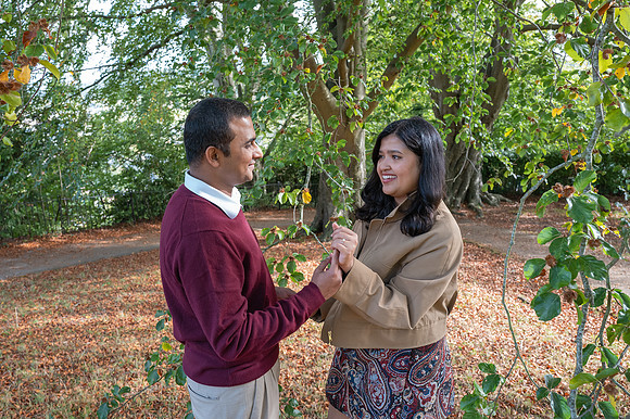 65. Amit & Ishita proposal at Alexandra Park view point. Bath. Beata Cosgrove Photography