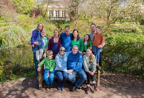 Birthday celebration. Spring. Botanical Gardens. Bath..DSC_6609