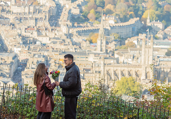Bath Proposal. Alexandra Park. Beata Cosgrove Photography
