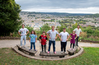 Family photo shoot. Alexandra Park view point. Bath Beata Cosgrove Photography