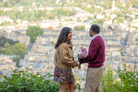 6. Amit & Ishita proposal at Alexandra Park view point. Bath. Beata Cosgrove Photography