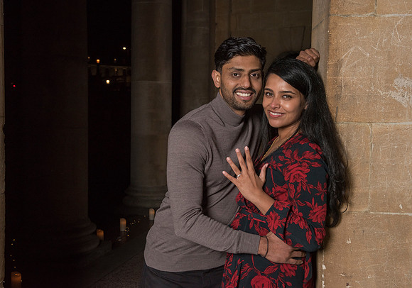 Surprise proposal. Parade Gardens. Bath engagement.DSC_3655