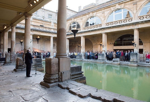 3.Bath Celebration Evening at Roman Baths.. Children Hospice South West. 4.5.2017. Beata Cosgrove Photography