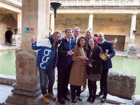 2.Bath Celebration Evening at Roman Baths.. Children Hospice South West. 4.5.2017. Beata Cosgrove Photography