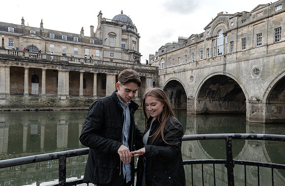 45. Surprise proposal. Bath