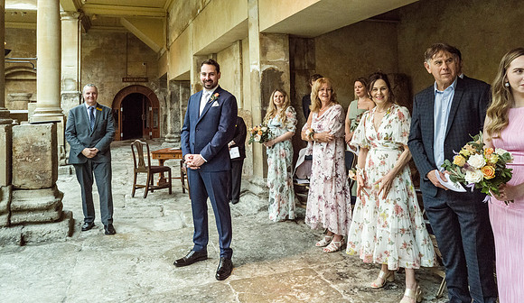 23.Bath wedding. The Roman Baths. J & J wedding day. Bath photographer. Beata Cosgrove Photography