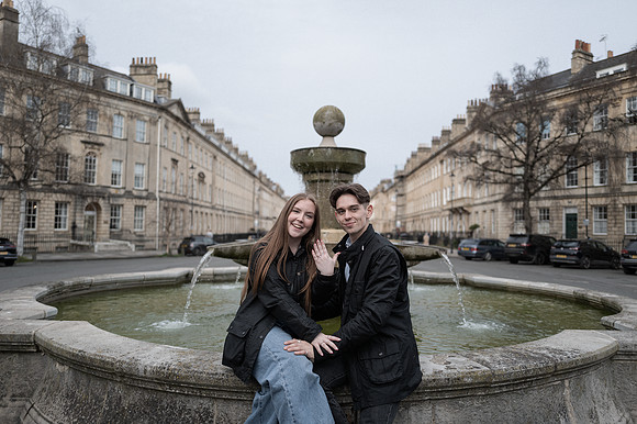 29. Surprise proposal. Bath