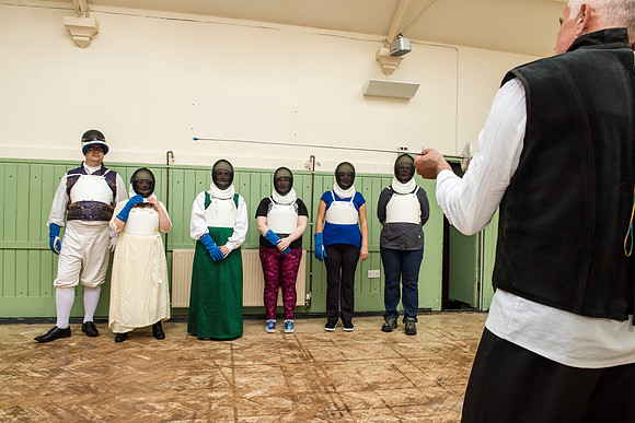 Fencing workshop.DSC_1469