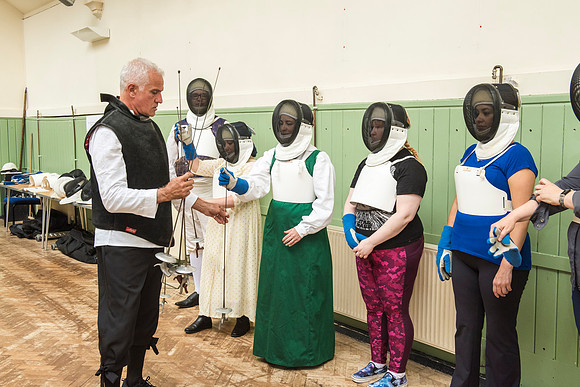 Fencing workshop.DSC_1479