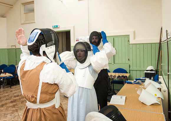 Fencing workshop.DSC_1503
