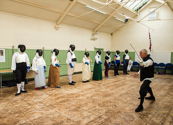 Fencing workshop.DSC_1514