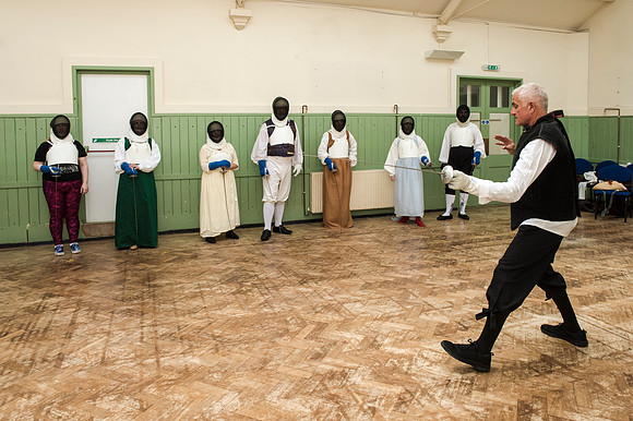 Fencing workshop.DSC_1523