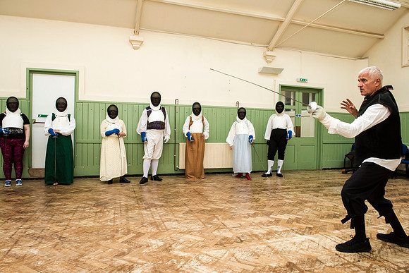 Fencing workshop.DSC_1525