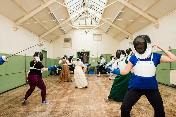 Fencing workshop.DSC_1535