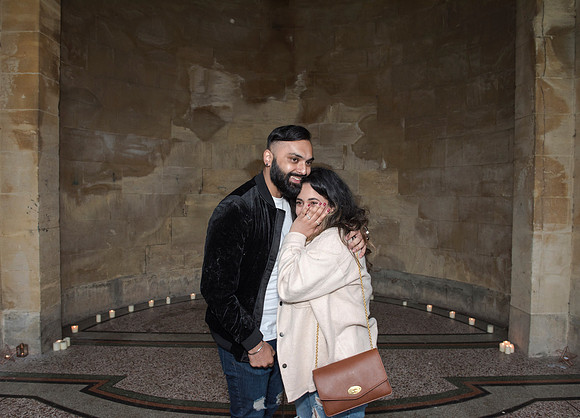 6.Surprise proposal. Parade Gardens. Beata Cosgrove Photography