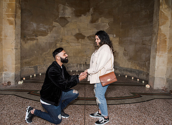 7.Surprise proposal. Parade Gardens. Beata Cosgrove Photography