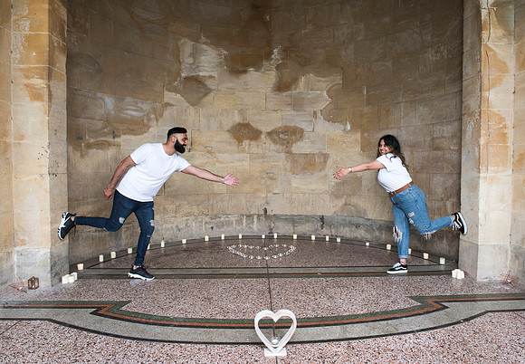 16.Surprise proposal. Parade Gardens. Beata Cosgrove Photography: