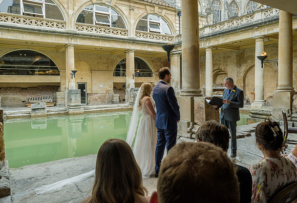 32.Bath wedding. The Roman Baths. J & J wedding day. Bath photographer. Beata Cosgrove Photography