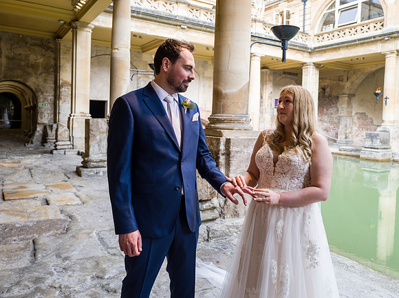 58.Bath wedding. The Roman Baths. J & J wedding day. Bath photographer. Beata Cosgrove Photography