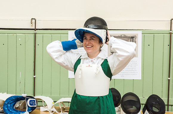 Fencing workshop.DSC_1465