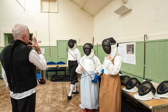 Fencing workshop.DSC_1510