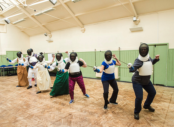 Fencing workshop.DSC_1533