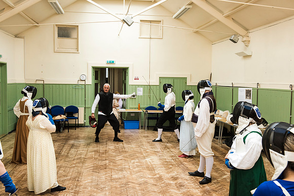 Fencing workshop.DSC_1546