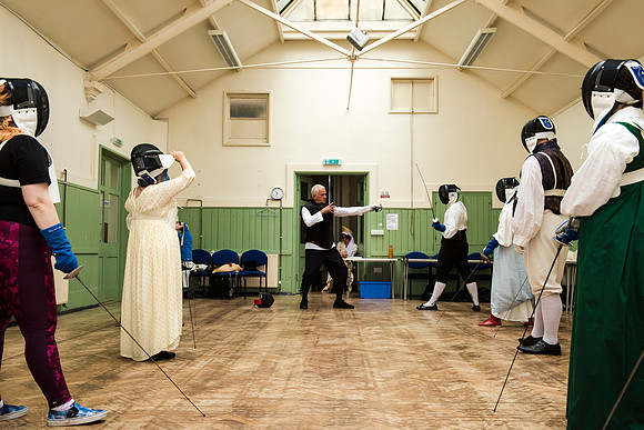 Fencing workshop.DSC_1548