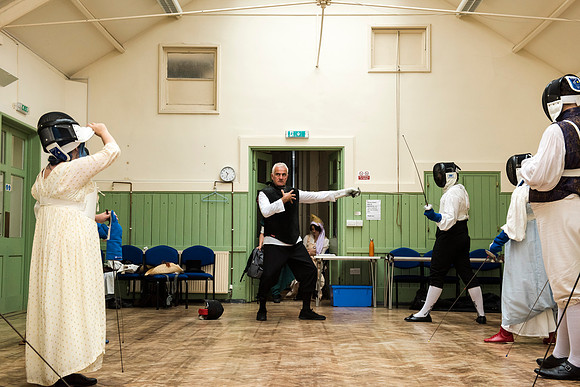 Fencing workshop.DSC_1549