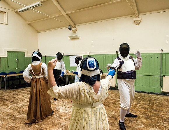 Fencing workshop.DSC_1565