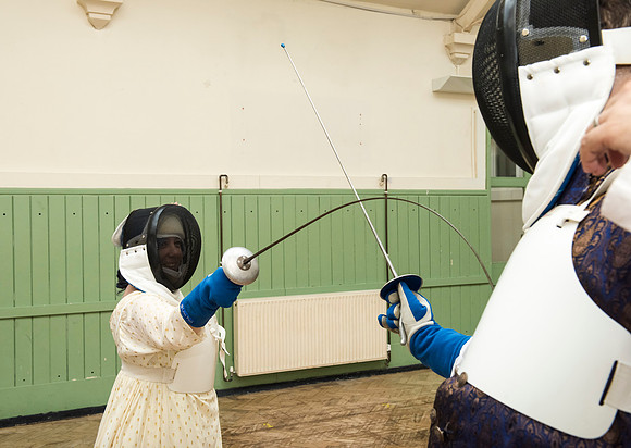 Fencing workshop.DSC_1576