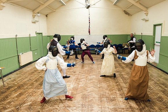 Fencing workshop.DSC_1589