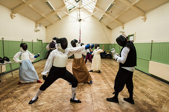 Fencing workshop.DSC_1610