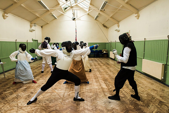 Fencing workshop.DSC_1613