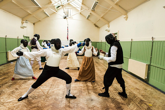 Fencing workshop.DSC_1616