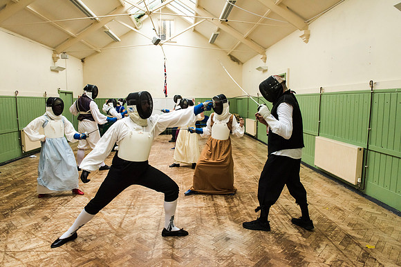 Fencing workshop.DSC_1617