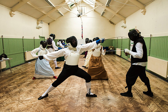Fencing workshop.DSC_1618