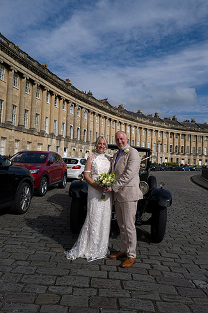 114. R & R wedding. Temple of Minerva. The Royal Crescent. Bath. Beata Cosgrove Photography