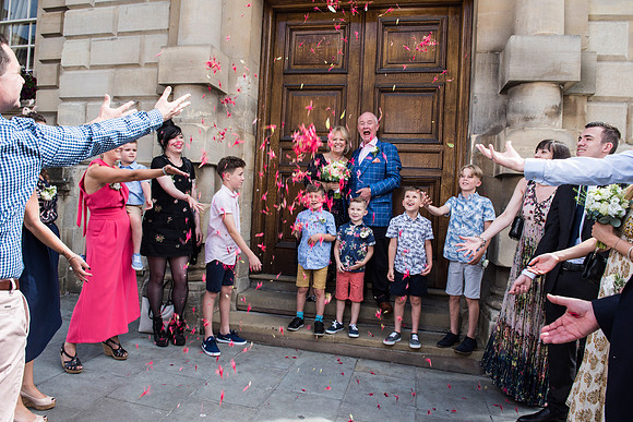 Guildhall. Bath wedding day.