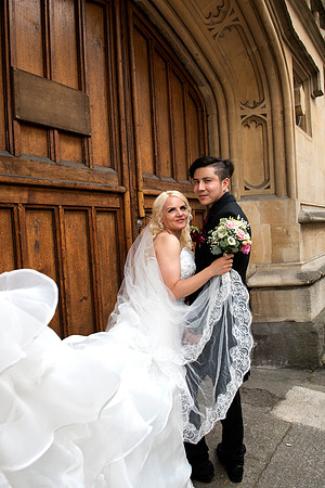 Wedding day.