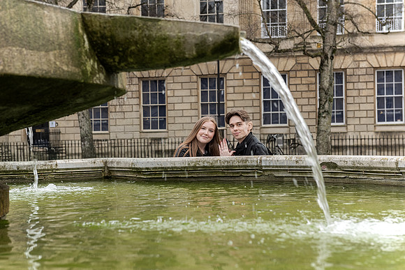 25. Surprise proposal. Bath