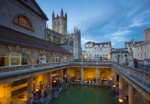 Bath Historic Venues. The Roman Baths. Bath wedding venue.