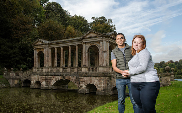 42.Secret Proposal. Prior Park. National Trust.Beata Cosgrove Photography