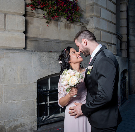 Guildhall. Wedding day.