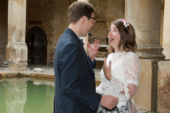 8.Sunrise Wedding in The Roman Baths. Beata Cosgrove Photography