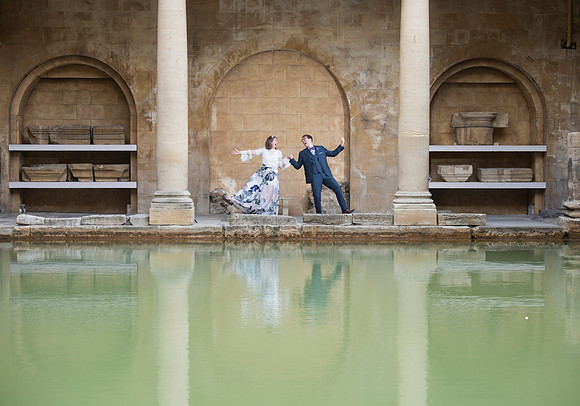 9.Sunrise Wedding in The Roman Baths. Beata Cosgrove Photography